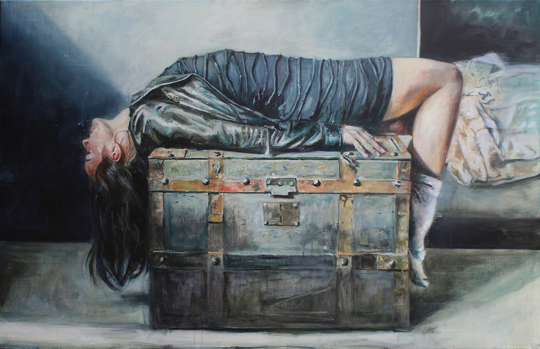 The suitcase full of memories . h Herve Martijn 1110x170cm  